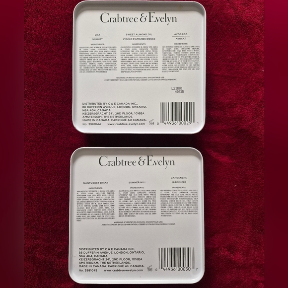 Crabtree & Evelyn Limited Edition Hand Therapy Holiday Gift Sets & Bag - Picture 2 of 4